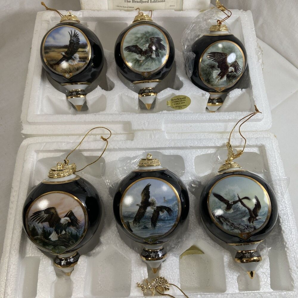 Bradford Editions 1999 America The Beautiful Ornament Collection Larry K. Martin